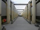 Used: Extrusion Services Inc.(ESI) spray cooling tank, 304 stainless steel. 16