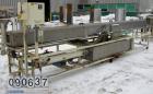Used: Extrusion Services Inc.(ESI) spray cooling tank, 304 stainless steel. 16