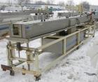Used: Extrusion Services Inc.(ESI) spray cooling tank,304 stainless steel. 16