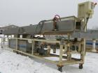 Used: Extrusion Services Inc.(ESI) spray cooling tank,304 stainless steel. 16