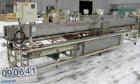 Used: Extrusion Services Inc.(ESI) spray cooling tank, 304 stainless steel. 16