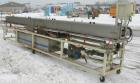 Used: Extrusion Services Inc.(ESI) spray cooling tank, 304 stainless steel. 16