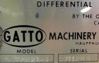 Used Gatto spray cooling tank, model WST105B21-2, 304 stainless steel. (4) compartment, 12
