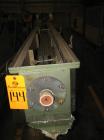 Used Gatto Cooling Tank, Approximately 12' Long. Includes pump and reservoir.