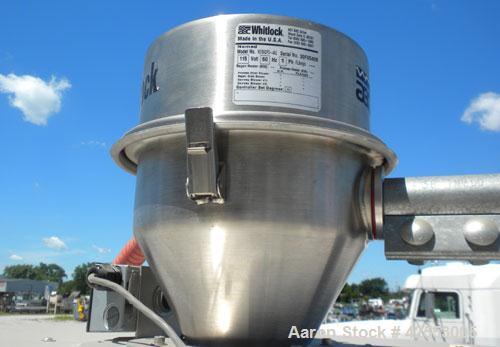 Used AEC Whitlock Nomad Series Drying and Conveying System. (1) AEC model PD-4AQ dehumidifying dryer, approximate 150 cfm process air flow, 3/60/460 volt, 35.1 amp. (1) 12 Cubic foot drying hopper. (...