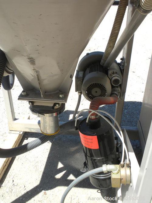 Used AEC Whitlock Nomad Series Drying and Conveying System. (1) AEC model PD-4AQ dehumidifying dryer, approximate 150 cfm process air flow, 3/60/460 volt, 35.1 amp. (1) 12 Cubic foot drying hopper. (...
