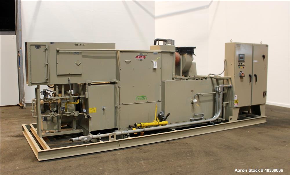 Used Bry-Air Industrial EcoDry Dehumidifier, Model VFB-ECO 24-G-3400-DXP-EPH-AA