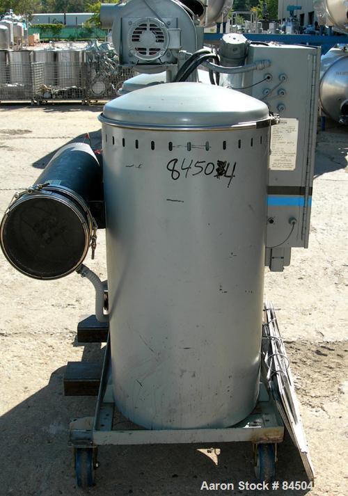 Used Cincinnati Milacron Solid Bed Style Dryer, Model CDD-200. (2) Desiccant beds. Temperature range approximately 170 to 250 deg F. Air flow approximately 125 cfm. 3/60/460 volt, 22.84 amp. Mounted ...
