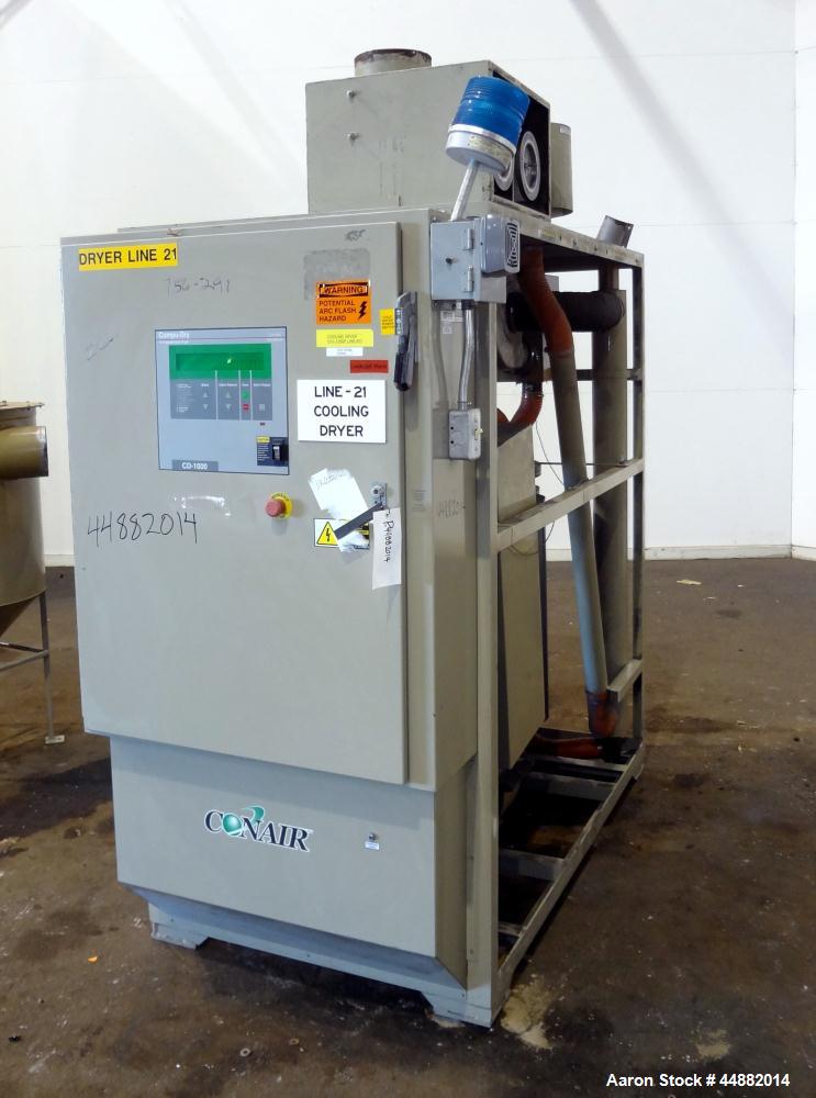 Used Carbon Steel Conair Carousel Dehumidifying Dryer, Model CD1000