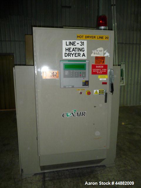 Used Conair Model CD 2400 Desiccant Dryer including model CH74