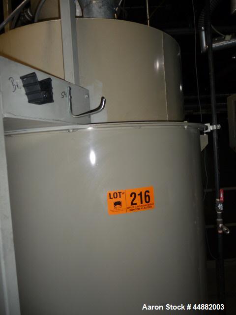 Used Conair Model CD1000 Desiccant Dryer, Serial #19921.  Includes Conair hopper model CH44-58/SP, serial #73872, hopper with approximately 44"0D X 82" straight side dimensions with approximately 36"...