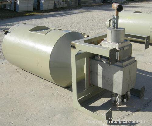 Used Conair Drying System consisting of: (1) Conair dehumidifying dryer, model CD200, 150 CFM, temperature range 160 - 250 Degrees F. 3 desiccant cartridges. 3/60/480 Volt. Includes Compudry control ...