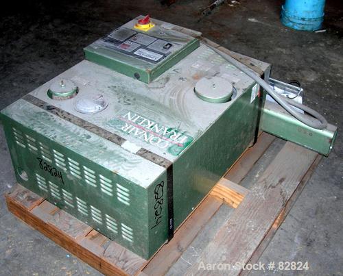 USED: Conair Compu Dry dehumidifying dryer, model CD30. Approx 30 cfm.1 desiccant cartridge, 3/60/480 volt, 425 deg F max temp. IncludesCompu Dry digital controls.