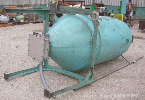 Used Conair dehumidifying dryer, model CD800, 600 cfm. 5 desiccant cartridges. 3/60/480 volt. Includes Compudry control panel, and a model 1805190800SP insulated drying hopper, 44" diameter x 65" str...