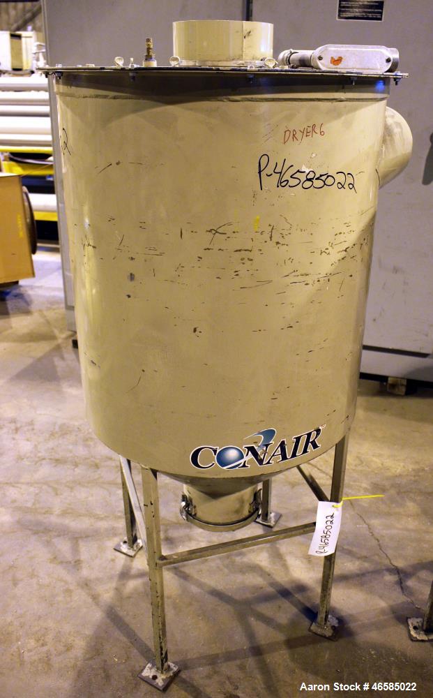 Used- Conair Carousel Dehumidifying Dryer, Gas Heated, Model CDG1000, Carbon Steel. Approximate 925 CFM, drying temperature ...