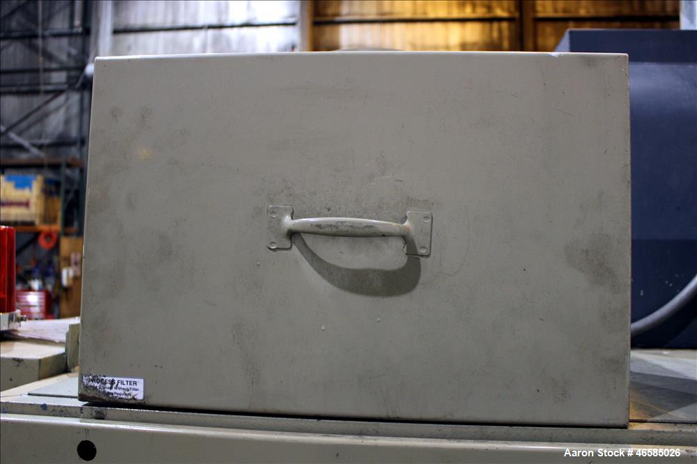 Used Conair Carousel Dehumidifying Dryer, Gas Heated, Model CDG1000, Carbon Steel. Approximate 925 CFM, drying temperature range 160 to 250 degrees F. (5) Desiccant cartridges. Includes CDG1000 Compu...