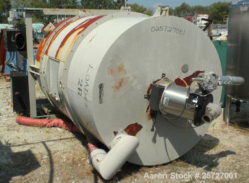 Used Carbon Steel Conair Insulated Drying Hopper, Model CH64