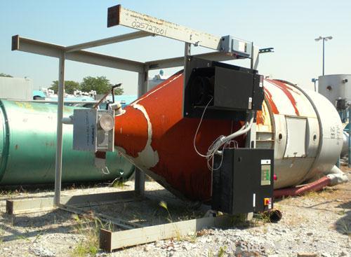 Used Carbon Steel Conair Insulated Drying Hopper, Model CH64