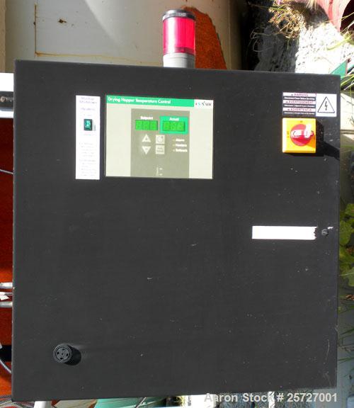 Used Carbon Steel Conair Insulated Drying Hopper, Model CH64