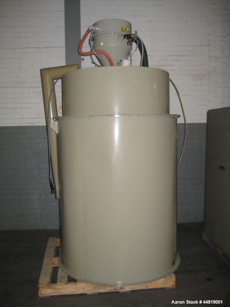 Used Conair CR500 Crystallizing & Drying Line.  Approximately 500 pounds per hour output.  Consisting of:  (1) Conair Crystallizer, model CR500, revision 494/0699, serial #80851, built 2001.  (1) Agi...