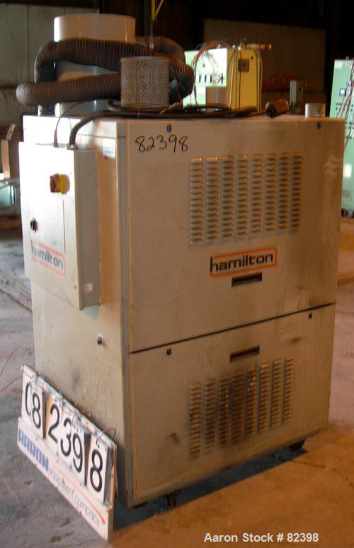 USED: Conair carousel dehumidifying dryer, model CS201. Approximately 150 cfm. 4 cartridges, 3/60/575 volt.