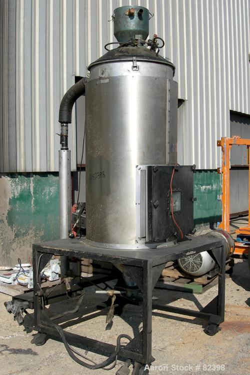 USED: Conair carousel dehumidifying dryer, model CS201. Approximately 150 cfm. 4 cartridges, 3/60/575 volt.