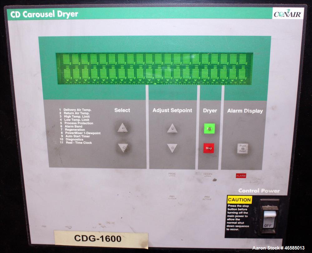 Used Conair Carousel Dehumidifying Dryer, Model D1600
