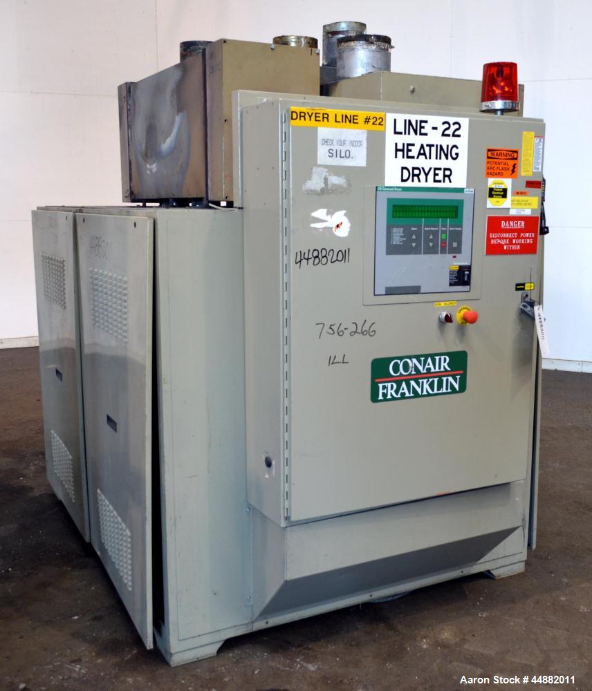 Used Carbon Steel Conair Carousel Dehumidifying Dryer, Model DAJH04S030050