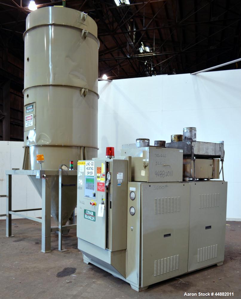Used Carbon Steel Conair Carousel Dehumidifying Dryer, Model DAJH04S030050