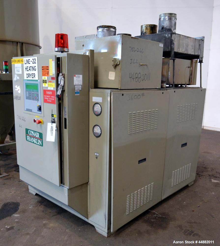 Used Carbon Steel Conair Carousel Dehumidifying Dryer, Model DAJH04S030050