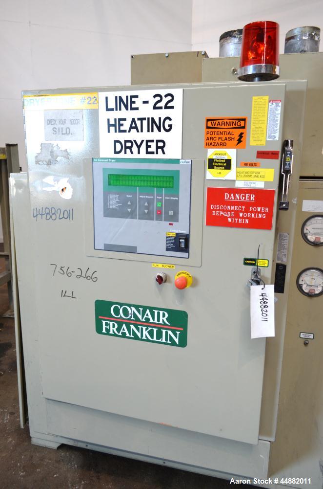 Used Carbon Steel Conair Carousel Dehumidifying Dryer, Model DAJH04S030050