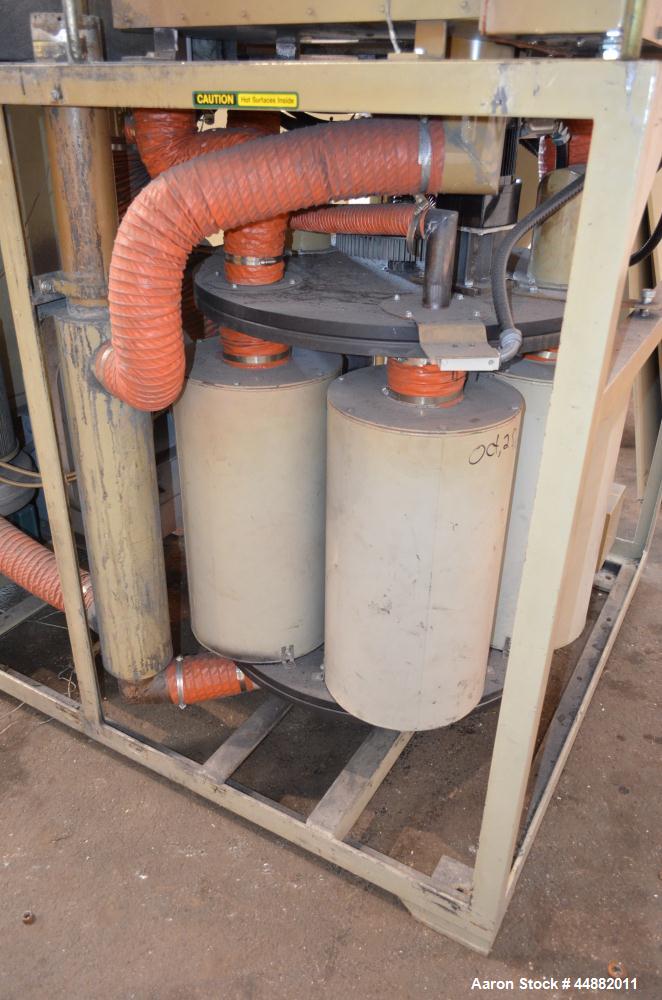 Used Carbon Steel Conair Carousel Dehumidifying Dryer, Model DAJH04S030050
