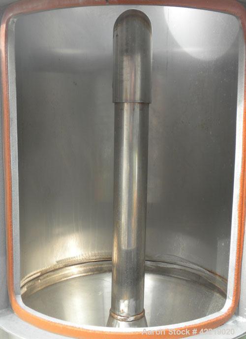 Used Conair Small Carousel Dehumidifying Dryer, model SC7.5, carbon steel, 7.5 cfm. Drying temperature range 150-375 deg F. 3/60/240 volt, 14.7 amp. Includes control panel, blower, and a model CH14-2...