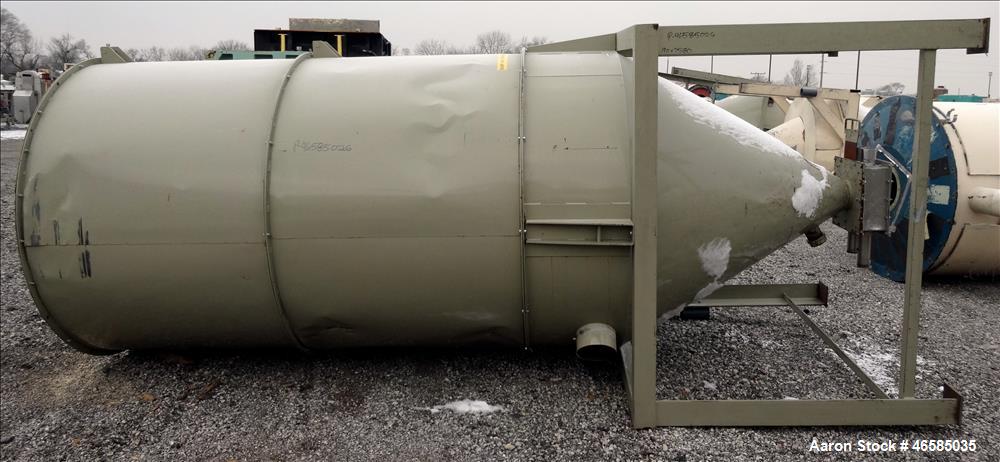 Used-Conair Drying Hopper. Approximate 7,500 Lbs. capacity.