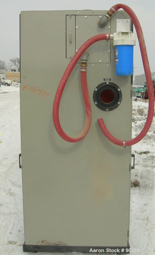 USED: Conair dehumidifying drying system consisting of: (1) Conair model W800 dehumidifying dryer, 100 to 375 deg F. Includes control panel. (1) Conair model CH64 insulated drying hopper, carbon stee...