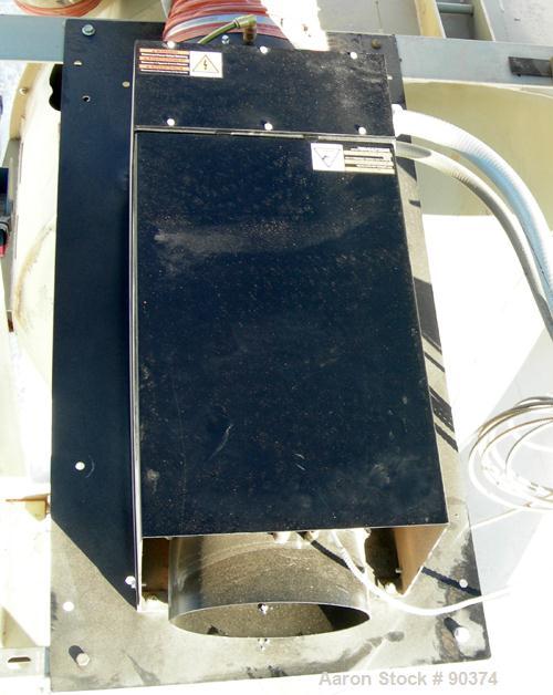 USED: Conair dehumidifying drying system consisting of: (1) Conair model W800 dehumidifying dryer, 100 to 375 deg F. Includes control panel. (1) Conair model CH64 insulated drying hopper, carbon stee...