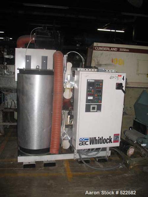 USED: Dri Air model APD-1 dryer. 230/3/60 operation, 20 peak amps, 18 cfm process air flow, microprocessor touch pad controls, Dri Air model RH30 30 lb capacity insulated drying hopper with site glas...