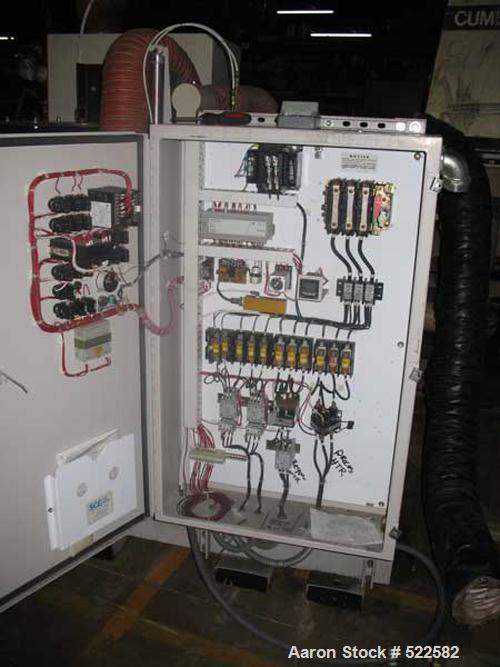 USED: Dri Air model APD-1 dryer. 230/3/60 operation, 20 peak amps, 18 cfm process air flow, microprocessor touch pad controls, Dri Air model RH30 30 lb capacity insulated drying hopper with site glas...