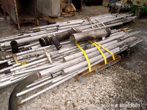 Used Motan Drying System consisting of: (1) Motan central system dehumidifying dryer, model MXS1200, approximately 1200 cfm, 3/60/480 volt. (4) Motan model DE1600ETA Process Insulated LuxorBins, alum...
