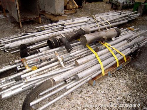 Used Motan Drying System consisting of: (1) Motan central system dehumidifyng dryer, model MXS1200, approximately 1200 cfm, 3/60/480 volt. (4) Motan model DE1600ETA Process Insulated LuxorBins, alumi...