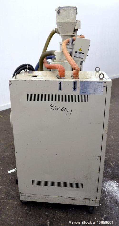 Used Matsui Dehumidifying Dryer, Model DMZ-40. Approximately 23 cfm. Includes a Matsui Jet Loader, model JL-4VCII, serial #B031, approximately 99 cfm; (1) drying hopper with loader, and a Matsui Jet ...