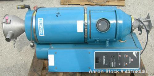 Used Novatec Nova Drier non-desiccant resin dryer, model N-25. Throughput capacity 25 pounds an hour, 5.7 scfm. Constant -40 deg or lower dewpoint process air in less than 4 minutes. Standard process...