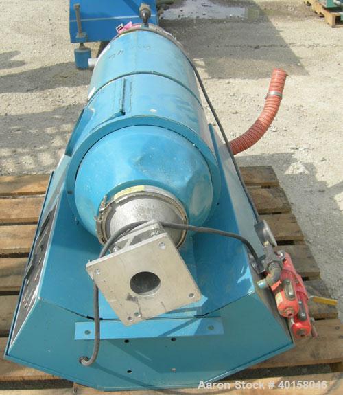 Used Novatec Nova Drier non-desiccant resin dryer, model N-25. Throughput capacity 25 pounds an hour, 5.7 scfm. Constant -40 deg or lower dewpoint process air in less than 4 minutes. Standard process...