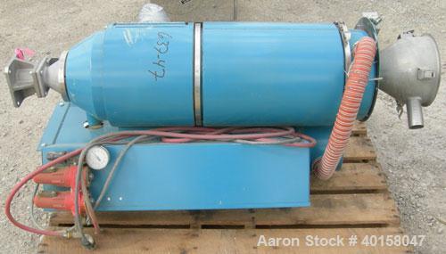 Used Novatec Nova Drier non-desiccant resin dryer, model N-25. Throughput capacity 25 pounds an hour, 5.7 scfm. Constant -40 deg or lower dewpoint process air in less than 4 minutes. Standard process...