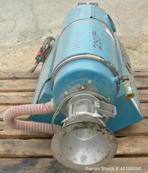 Used Novatec Nova Drier non-desiccant resin dryer, model N-25. Throughput capacity 25 pounds an hour, 5.7 scfm. Constant -40 deg or lower dewpoint process air in less than 4 minutes. Standard process...