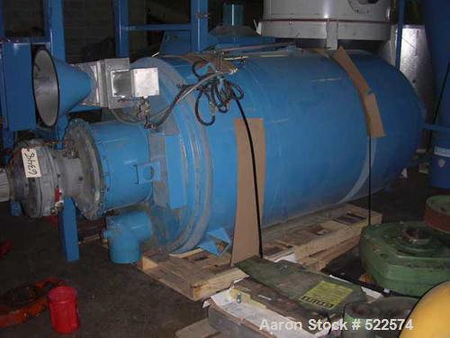 USED: Novatec model CCR-1000 crystallizer. 460/3/60, 4.4 kva, 5.6 amps1000 lb per hour capacity, model PHH-1000 heating unit, 400 degmaximum, 7.5 hp process blower, heating unit 460/3/60, 67.5 kva,84...