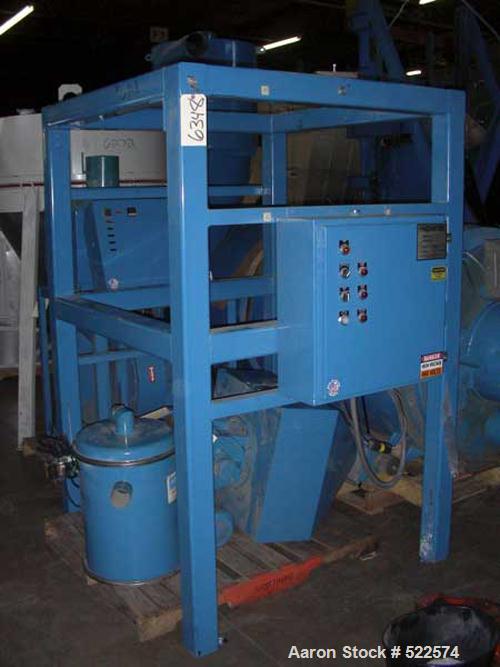 USED: Novatec model CCR-1000 crystallizer. 460/3/60, 4.4 kva, 5.6 amps1000 lb per hour capacity, model PHH-1000 heating unit, 400 degmaximum, 7.5 hp process blower, heating unit 460/3/60, 67.5 kva,84...