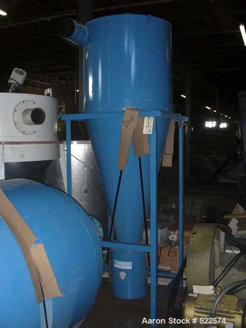 USED: Novatec model CCR-1000 crystallizer. 460/3/60, 4.4 kva, 5.6 amps1000 lb per hour capacity, model PHH-1000 heating unit, 400 degmaximum, 7.5 hp process blower, heating unit 460/3/60, 67.5 kva,84...
