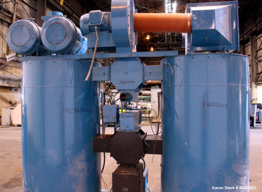 Used Novatec Dessicant Drying System, Carbon Steel. Consisting of (1) Novatec dual tower desiccant bed dryer, model CDM-1000, serial #12-708-0294, 1000 CFM, includes blower, cooling coil, two stage f...