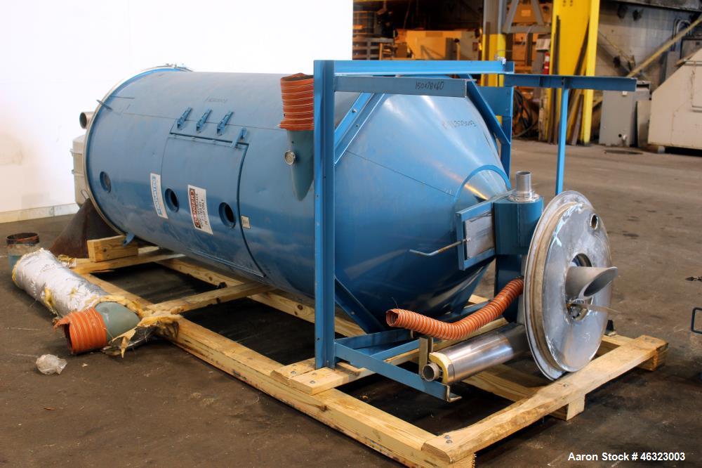 Used Novatec Dessicant Drying System, Carbon Steel. Consisting of (1) Novatec dual tower desiccant bed dryer, model CDM-1000, serial #12-708-0294, 1000 CFM, includes blower, cooling coil, two stage f...